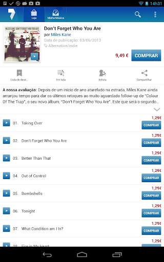 7digital para Android screenshot 10