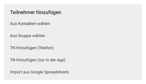 Anwesenheitsliste screenshot 15