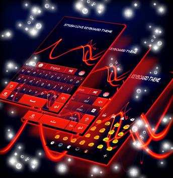 Stylish Love Keyboard Theme screenshot 3