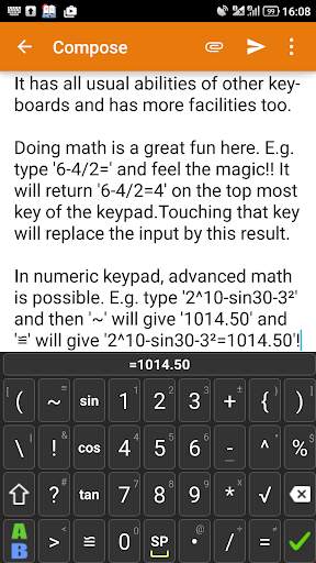 Ajonmo আজন্ম bangla keyboard screenshot 2
