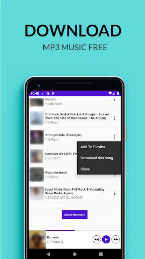 Free MP3 Music Downloader + Tube MP3 Downloader screenshot 2