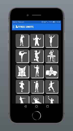 Free emotes скриншот 2