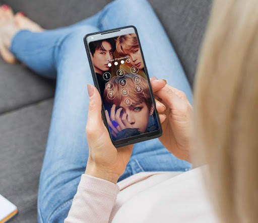 BTS Lockscreen स्क्रीनशॉट 2