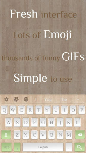 Simple White keyboard screenshot 2