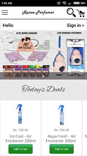 Ranee Perfumer - Online Shopping screenshot 2