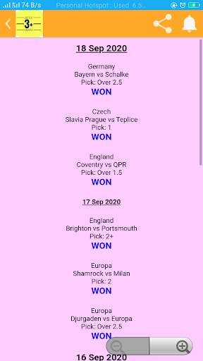 BEST 3  ODDS screenshot 3