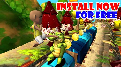 New Ipin Dash Run Jungle 3D screenshot 1