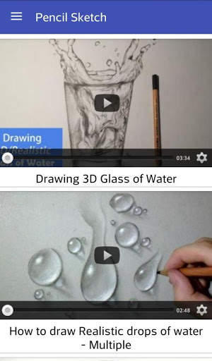 Pencil Sketch - Videos screenshot 3