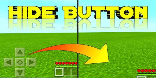 Mod No Buttons for MCPE screenshot 1