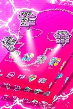 Pink Skull Launcher screenshot 3