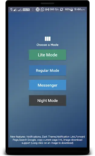 Fast Lite for Facebook screenshot 1
