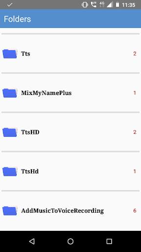 Audio File Manager - Simple Music Player screenshot 1