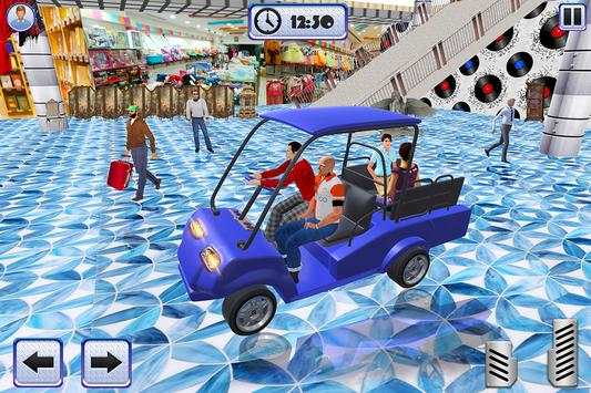 Shopping Mall Taxi Driver Cart Simulator screenshot 6