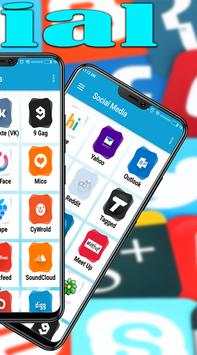 All in One Messenger 2018 -All Social Network 2018 screenshot 2