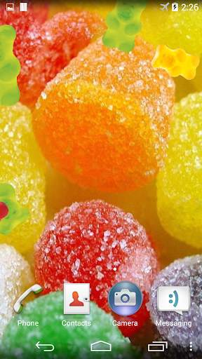 Jelly and Candy Live Wallpaper screenshot 5