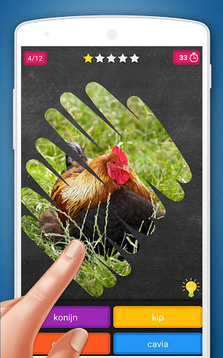 Krasspel: Dieren Quiz screenshot 8