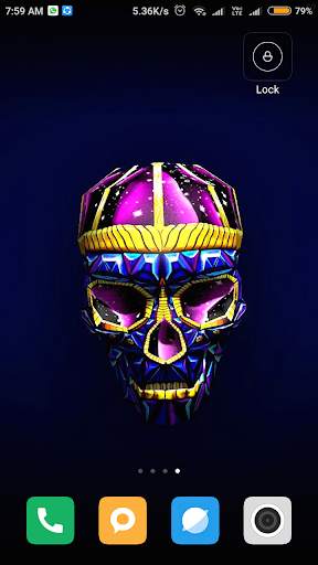 Skull wallpaper screenshot 3