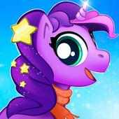 Unicorn Baby Care: Makeup and Magic Horse Salon logo