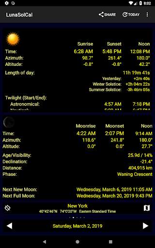 LunaSolCal Mobile screenshot 9