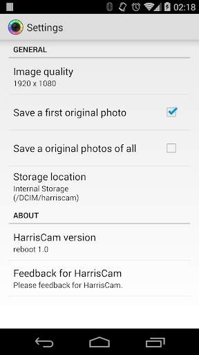Harris Cam screenshot 1