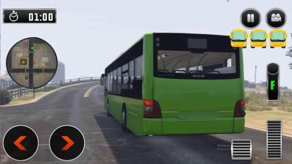 Real City Bus Driving Sim 2018 screenshot 2