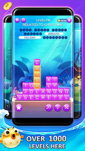 Word Games Ocean: Find Hidden Words 5 تصوير الشاشة