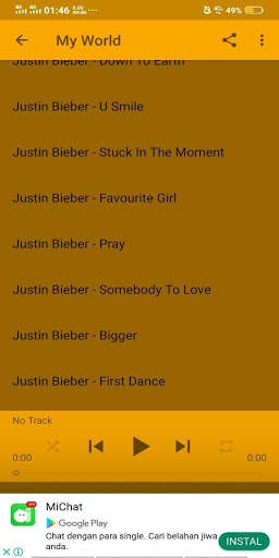 Best Songs Of Justin Bieber screenshot 6