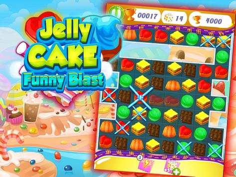 Jelly Cake Funny Blast screenshot 3