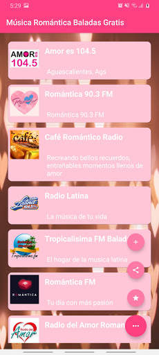 Música Romántica Baladas Gratis screenshot 1