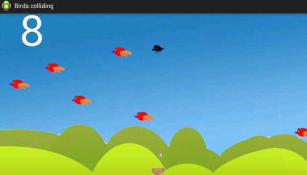 Birds Colliding स्क्रीनशॉट 1