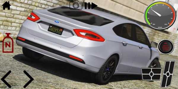 Driving Ford Fusion Sport Car Simulator screenshot 1