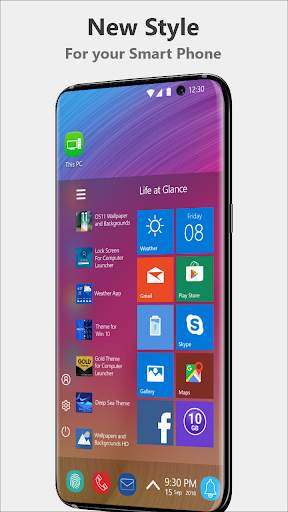 Note 9 Theme For computer Launcher screenshot 3