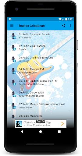 Radios Cristianas स्क्रीनशॉट 2