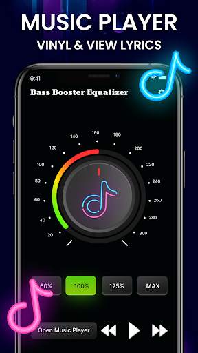 Bass Booster Equalizer Lite screenshot 1
