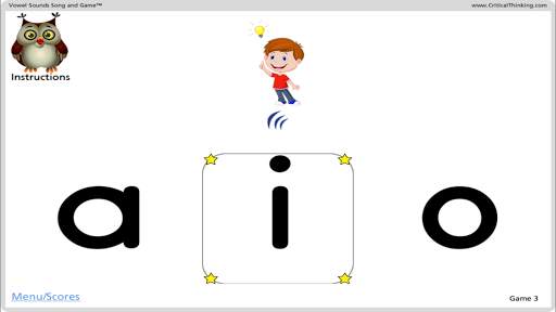 Vowel Sounds Song and Game™ (Lite) screenshot 4