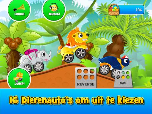 Animal Cars Racespelletje screenshot 7