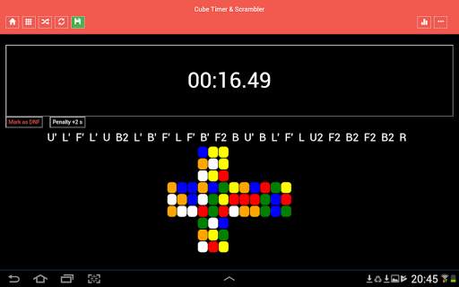 Cube Timer & Scrambler LITE screenshot 10