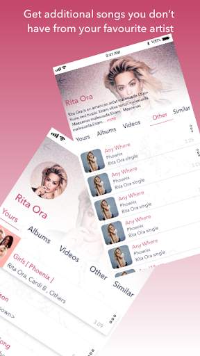 Magical Music Player - Music videos and Lyrics app screenshot 5