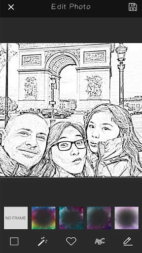 Pencil Photo Sketch : photo drawing effects screenshot 2