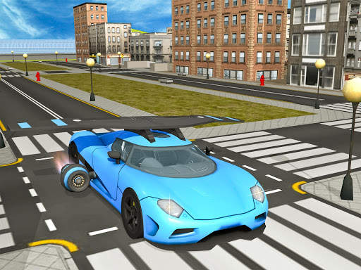Flying Car- Vehicle Driving 3d screenshot 10