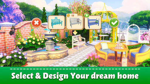 Sweet Home: Design My Room screenshot 1