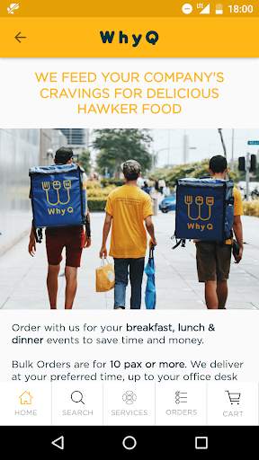 WhyQ Hawker Delivery & Marketplace screenshot 4