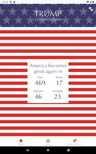 Trump countdown скриншот 1
