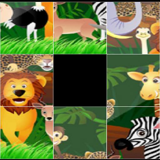Sliding Puzzle Game: With Funny Animal Cartoon 1.0.2