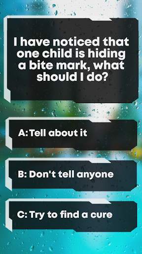 Zombies in the School: Text Game screenshot 2