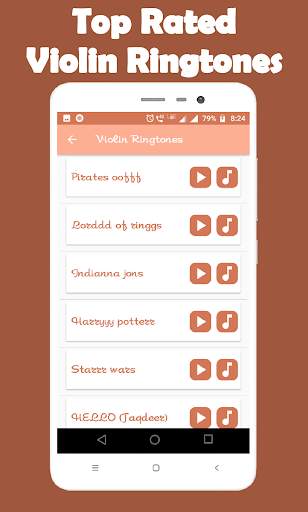 Violin Ringtones , Melody Ringtone 7 تصوير الشاشة