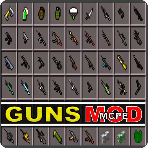 Guns Mod New MCPE 1.3