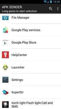 APK SEND BLUETOOTH - App share (app sender) screenshot 3