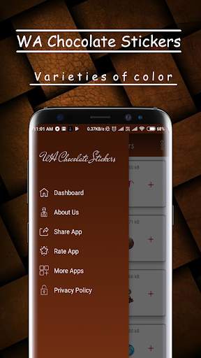 WA Sticker : Chocolate Day screenshot 4