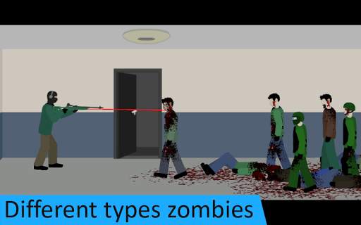 Flat Zombies: Defense&Cleanup screenshot 2